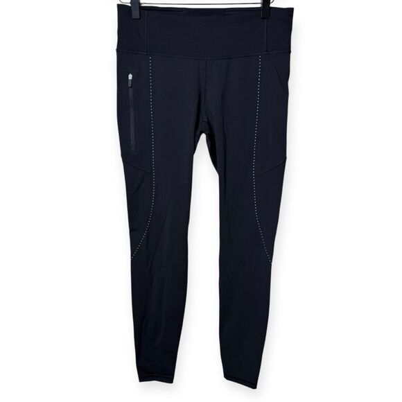 Lululemon Reflective Zipper Pocket Leggings - Picture 1 of 10